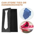 thumbnail image 3 of Tie Box Travel Tie Case Tie Storage Box Necktie Organizer Case Tie Packaging Container, 3 of 9