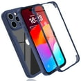 thumbnail image 3 of Htwon Case with Built-in Screen Protector Full Cover for iPhone 15 Pro Max/15 Pro/15 Plus/15, Blue, 3 of 13
