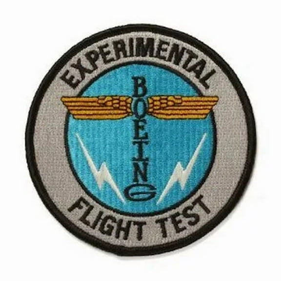 Boeing Experimental/Test Flight Embroidered Patch PAT-0151