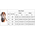 thumbnail image 4 of Women's Swimsuit 1 Pieces Sexy Bikini Vintage Swimwear Retro Tankini BeachwearWhite L, 4 of 4