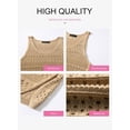 thumbnail image 3 of Womens Swimwear Cover Ups 2024 Summer Crochet Hollow Out Knit Bathing Suit Beach Dresses, 3 of 7