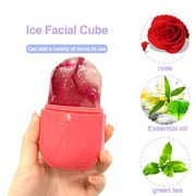Simday Facial Lifting Roller Mold Ice Cube Trays Face Massager Skin Care (Pink)