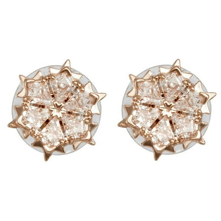 Swarovski Rose Gold-Plated Magic Pierced Earrings