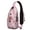 Grey-47, variant on Rustic Plaid Sling Bag – Classic Red & Black Buffalo Check Pattern Travel Daypack, Lightweight Crossbody Shoulder Backpack for Hiking, Cycling, and Daily Commute