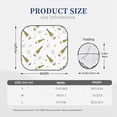 thumbnail image 3 of Windshield Sun Shade, Cartoon Champagne Print Foldable Car Sun Shade Windshield For Front, 2 Pieces, 3 of 4