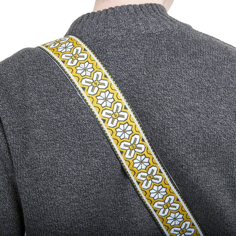 Ace Vintage Reissue Greenwich Guitar Strap by D'Andrea