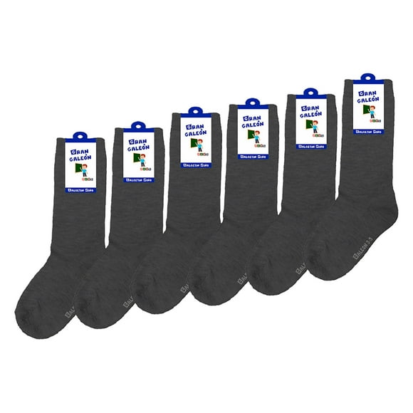 Calcetines De Algodón Gran Galeón Para Niño Pack con 6 Pares Talla 3-5 Años Oxford