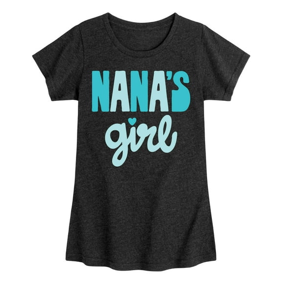 Instant Message - Nanas Girl - Toddler & Youth Girls Short Sleeve Graphic T-Shirt