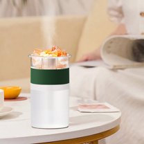 Gcvizuso Humidifier, Humidifier for Room, Crystal Humidifier USB Essential Oil Diffuser With LED Light Small Portable Humidifier For Home And Office