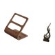 thumbnail image 5 of Organizador de mandos a distancia con estatua abstracta de fuego, caja de almacenamiento de escritorio, figura de resina con forma de llama, organizad, 5 of 8