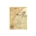 thumbnail image 4 of Railroad Map - Wisconsin Railroads - Rice 1900 - Vintage Wall Art, 4 of 4