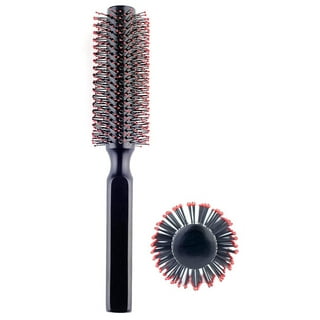 PERFEHAIR Small Round Hair Brush for Thin or Short Hair, Mini Round Boar  Bristle Beard Brush for Men & Women