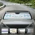 thumbnail image 6 of Cinnamoroll Car Windshield Sun Shade, Foldable Sunshade for Car Truck SUV-Blocks UV Rays Sun Visor Protector, Keeps Your Vehicle Cool, 6 of 8