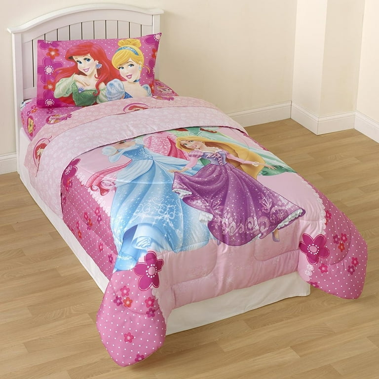 Disney Princess Palace Pets Twin Size Comforter, Reversible, Soft