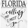 thumbnail image 2 of Florida is Calling and I Must Go Women's Plus Size Graphic Tee Brisco Brands 2X, 2 of 5