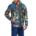 thumbnail image 6 of Sigee Monster High (2) for Men's Zip-Up Hoodie Moisture Wicking and Breathable, Full Zip Hooded Sweatshirt,Medium, 6 of 8