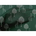 thumbnail image 4 of oneOone Cotton Cambric Fabric Tree & Giraffe Block Print Fabric By Yard 56 Inch Wide, 4 of 4