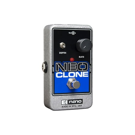 Electro-Harmonix Neo Clone Analog Chorus Guitar Effects Pedal Black,