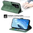 thumbnail image 3 of Funda Tipo Billetera para Samsung Galaxy S26 Ultra Carcasa Abatible con Porta Tarjetas, Bolsillo para Efectivo, Soporte Ajustable, Cierre Magnético y Correa de Muñeca Verde, 3 of 6