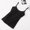 Black, variant on Deepwonder Women's Stretch Cotton Vest With Built-in Shelf Bra Fashion Lady Comfortable Without Rims With Chest Pad Sports Home Camisole Home Halter Tank
