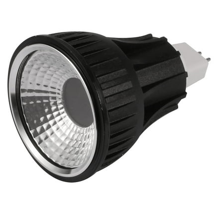 Black Mr16 Lamps - Unique Bargains Black MR16 Base PAR20 COB Lamp Housing COB Light Shell with Milky-White Len