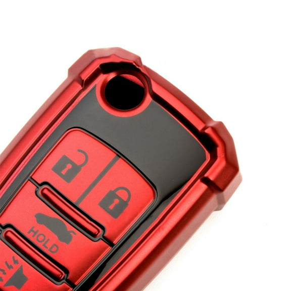 Furulu TPU Folding Flip Key Cover Fob Case For Chevy Malibu 12-16 Buick Encore 2013-19