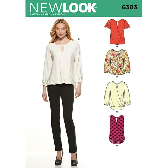 NEW LOOK U06303A Blouse Modèle de Couture