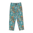 thumbnail image 4 of Daiia Cute Conch Women's Sleep Pant with Pockets and Drawstring,Pajama Pants-Medium, 4 of 9