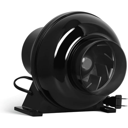 

iPower 4 inch 230 CFM Inline Duct Ventilation Fan Vent Blower for Hydroponics Grow Tent