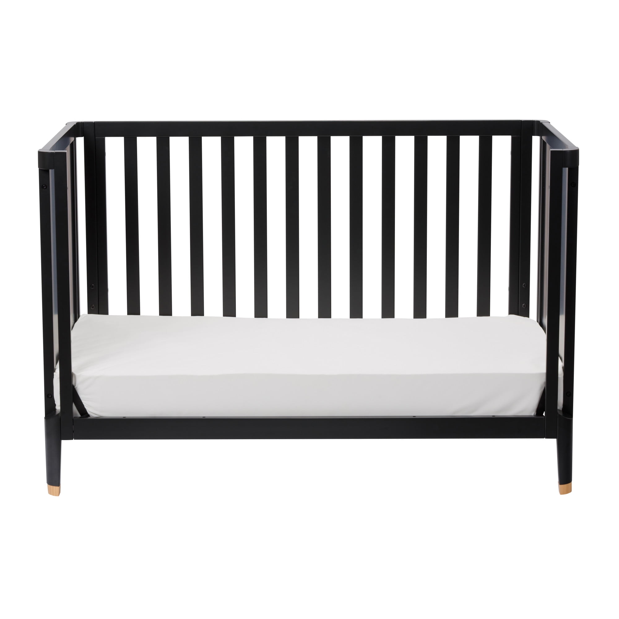 Little Seeds Aster 4-in-1 Convertible Crib, Black