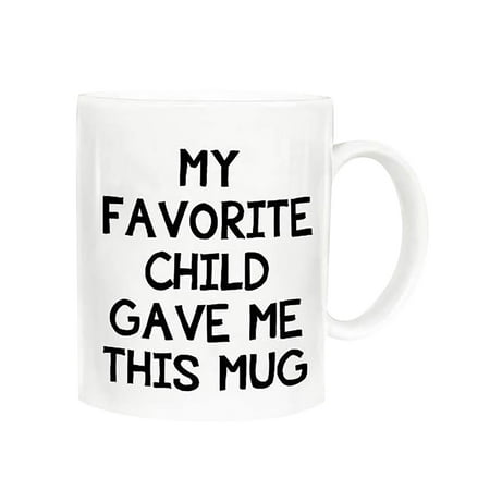

wendunide kitchen gadgets Mug Gave Me Coffee Dad Gifts Day Mother Child Favorite Mug My This Mom Glass&Bottle Multicolor