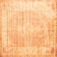 thumbnail image 1 of Ahgly Company Indoor Square Persian Orange Traditional Area Rugs, 5' Square, 1 of 1