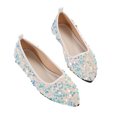 thumbnail image 2 of Quaouag Women's Super Sparkle Bling Party Ballets Wedding Bridal Shiny Dress Flats Rhinestone, 2 of 5