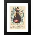 thumbnail image 2 of Paul Kammüller 14x18 Black Modern Framed Museum Art Print Titled - Xiv. Swiss Art Exhibition (1919), 2 of 5