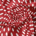 thumbnail image 5 of Ambesonne Retro Valance Pack of 2, Polka Dots Circular Forms, 54"X18", Vermilion, 5 of 5