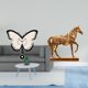 thumbnail image 2 of Reloj de pared,Reloj de pared para sala de estar,dormitorio,cocina,decoración de pared.,Estatuas de caballos,Estatuas de caballos Figura de caballo Figura de caballo,Escultura de caballo, 2 of 8