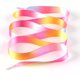thumbnail image 1 of 1 par de cordones de satén de seda, cordones planos para zapatos, zapatillas de deporte para mujer, cordones para botas, cordones para zapatos de longitud 80CM 100CM 120CM120cm Gao Jinjia LED, 1 of 2