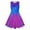 TQSO012, variant on Mermaid Digital Printing Girls Round Neck Sleeveless Summer Dress Fashion Princess Dress