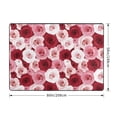 thumbnail image 2 of Area Rugs For Living Room Decor - Rose Soft Anti Slip Throw Washable Rugs 5x7 For Bedroom, Indoor Carpet For Bedroom Living Room 80x58In, 2 of 7