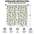 thumbnail image 2 of Blackout Kids Curtains,Gold Christmas Tree Pattern Childrens Insulated Curtains Set Of 2,Bedroom Essentials,Toddler Room Decor 42"x84", 2 of 5