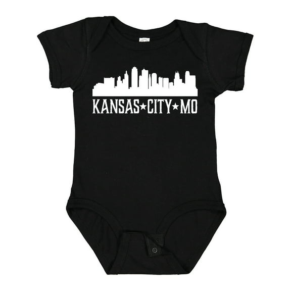 Inktastic Kansas City Missouri Skyline MO Cities Boys or Girls Baby Bodysuit