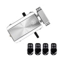 thumbnail image 1 of Home Door Lock Kit Remote Control Keyless Entry Electronic Lock Smart Wireless Theft Deadbolt Access Control System for Home Hotel Apartment, 1 of 7
