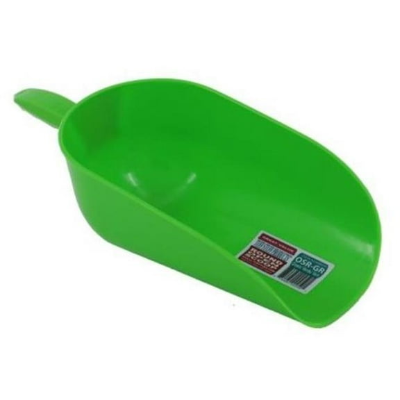 Tuff Stuff Products OSR-GR Round Open Scoop, Green