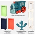 thumbnail image 5 of 60 Pcs Blocs de Train Électrique Domino Ensemble Trains Colorés Amusants, 5 of 5