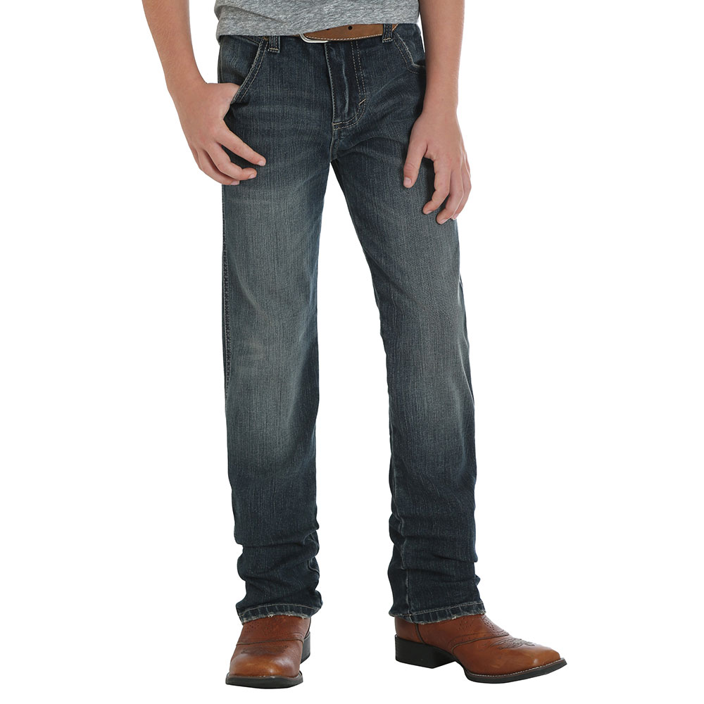 Wrangler Apparel Boys Boys Retro Slim Straight Jeans 16 Regular - image 4 of 4