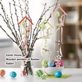 thumbnail image 4 of Cateissary 3 piezas feliz Pascua primavera artesanía casa flor colgante Festival decoraciones adornos fiesta hogar regalo Kits de decoración para fiestas, 4 of 6