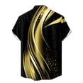 thumbnail image 4 of Men'S Casual Short Sleeved Shirt, Men'S Standing Collar Fashionable Button Up ShirtL, 4 of 4