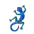 thumbnail image 2 of Colorful Metal Gecko Wall Decor, 3D Painted Lizard Wall Art Sculpture, Vibrant Gecko Hanging Ornament for Indoor Outdoor Garden Patio Fence Decor, 2 of 5