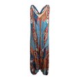 thumbnail image 2 of Women Boho Overalls Plus Size Summer Fashion Jumpsuit Loose Fit Rompers Floral Printed Baggy Bohemia Wide Harem Pants Red XL, 2 of 6