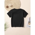 thumbnail image 2 of Adorable Capybara Tea Time Graphic Tee for Girls - Easy Clean, Short Sleeve, Fashionable Black/White Top - Perfect Gift for Youngsters, 2 of 6
